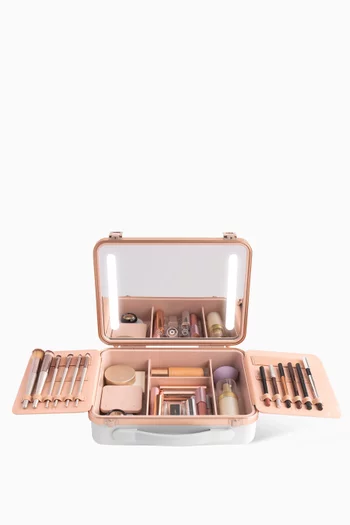 White Make-up Organiser with LED Lighting