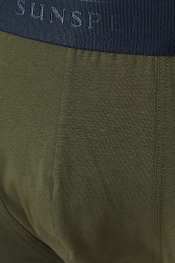 Trunks in Supima Cotton Stretch