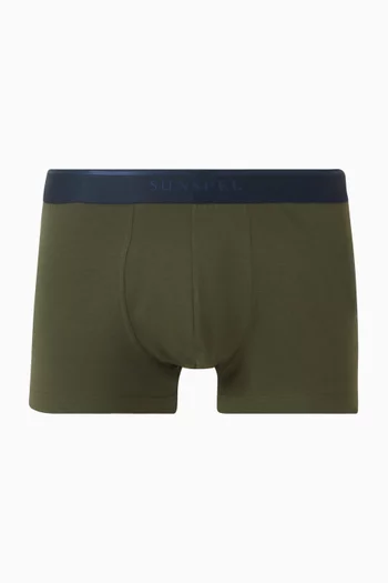 Trunks in Supima Cotton Stretch