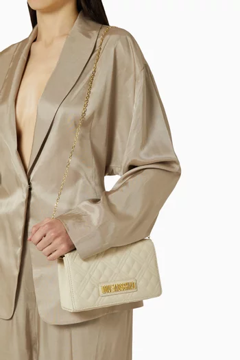 Smart Daily Crossbody Bag in Faux Leather