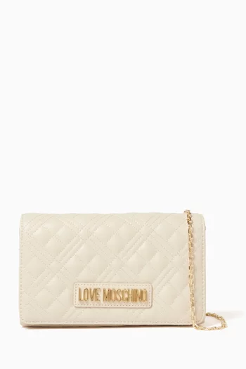 Smart Daily Crossbody Bag in Faux Leather