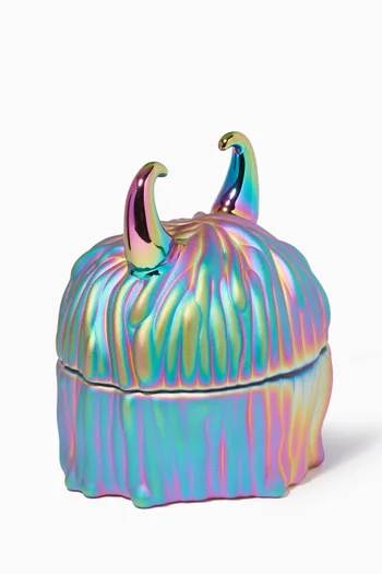 Limited Edition Haas Disco Lynda Box & Plates Set in 24kt Gold-plated Porcelain