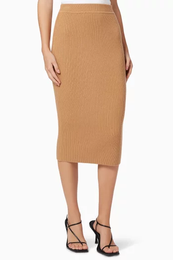 Pencil Skirt in Cashmere 