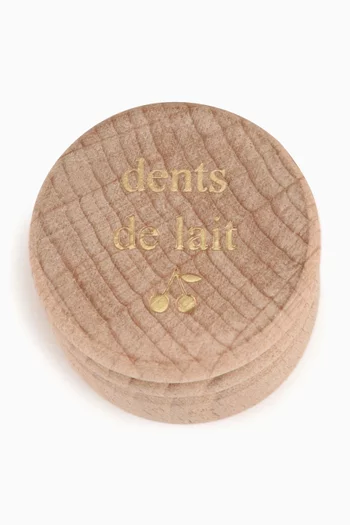 Milk Teeth Box in Beech Wood 