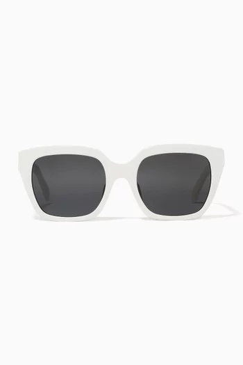 Square Sunglasses in Acetate 