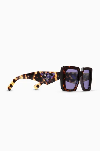 Square Sunglasses in Acetate 