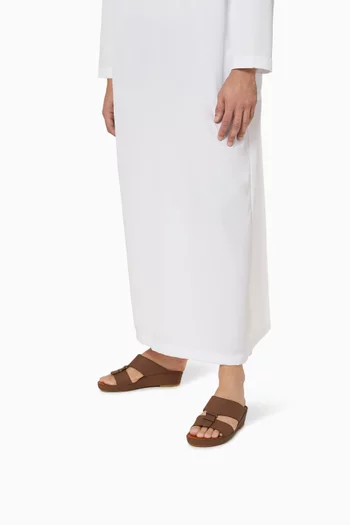 Baguettes Sandals in Rubbercalf           