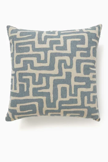 Textured Boheme Jacquard Cushion, 50 x 50       