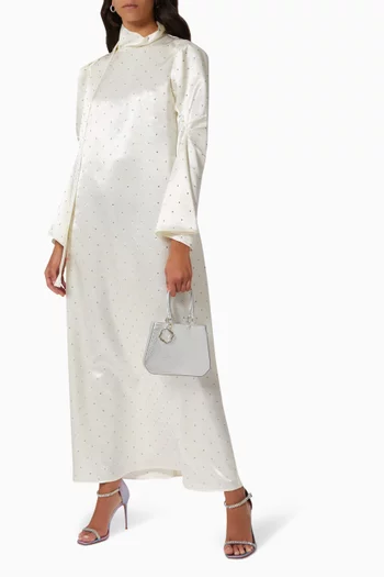 Glam Satin Dress