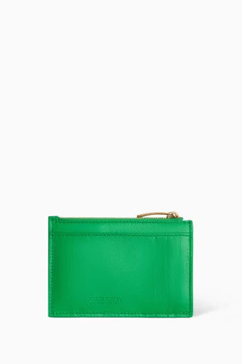Key Pouch in Intreccio 15 Nappa Leather 
