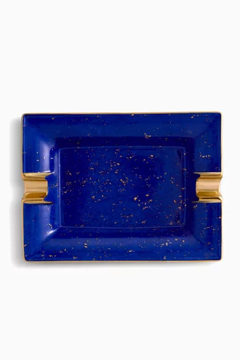 Lapis Ashtray in Porcelain