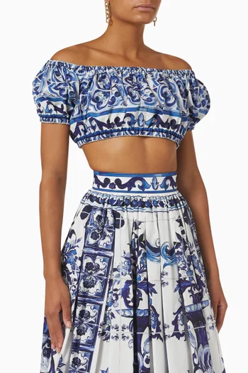 Shop Dolce Gabbana Short Sleeve Tops For Women Online in Kuwait Ounass