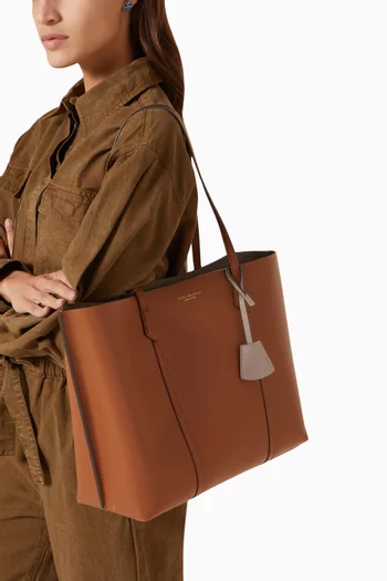 Perry Tote Bag in Pebbled Leather