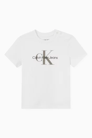 Logo T-shirt in Cotton Jersey