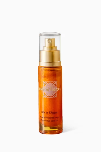 L’Or et L’Argan Magnifying Body Oil, 50ml