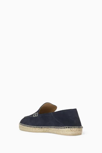 Traveler Loafer Espadrilles in Suede