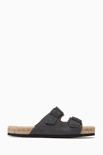 Nordic Sandals in Leather & Suede