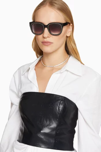 Shine Sunglasses in Acetate
