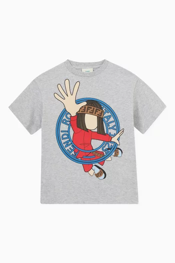 Character T-shirt in Cotton