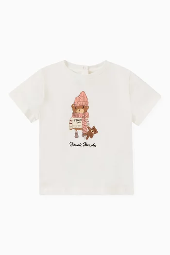Teddy T-shirt in Cotton