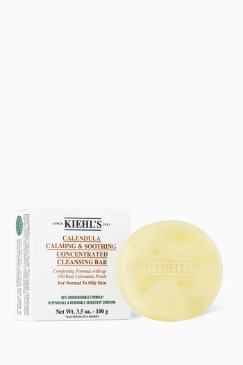 Calendula Calming & Soothing Concentrated Facial Cleansing Bar, 100g