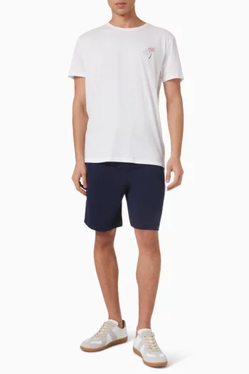 Quinn Sweat Shorts in Cotton-modal Blend