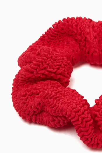 Scrunchie in Crinkle Fabric