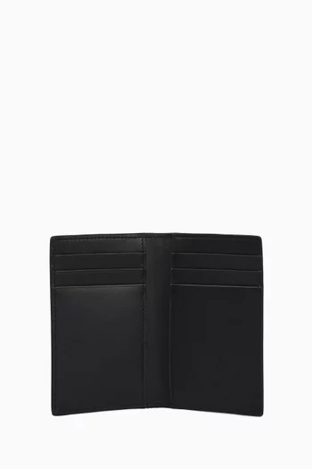 Panama Bi-fold Cardholder in Crossgrain Leather