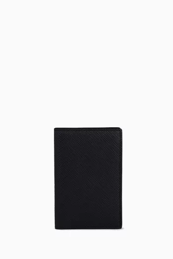 Panama Bi-fold Cardholder in Crossgrain Leather