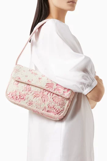 Tommy Beaded Shoulder Bag