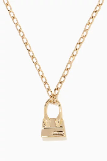 Le Collier Chiquito Chain Necklace in Gold-plated Brass
