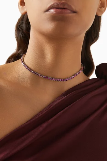 Crystal Tennis Necklace