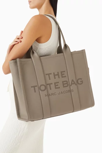 The Large Tote Bag in Leather