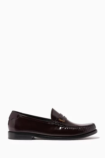 Le Loafer Monogram Penny in Smooth Leather