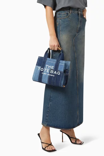 The Small Tote Bag in Denim