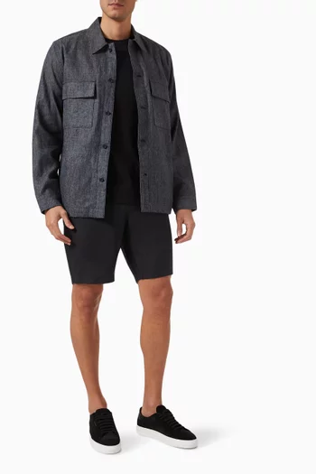 تي شيرت قطن جيرسيه مصبوغ