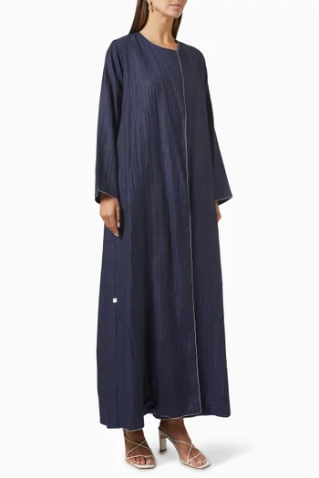 Long Sleeve Abaya in Cotton