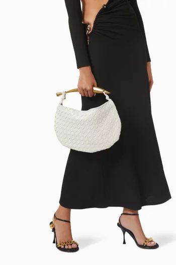 Sardine Top-handle Bag in Intrecciato Nappa
