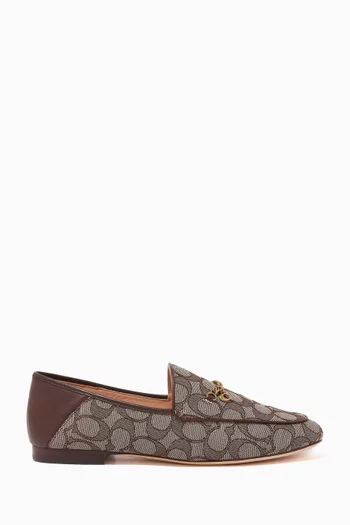 Hanna Loafers in Signature Jacquard