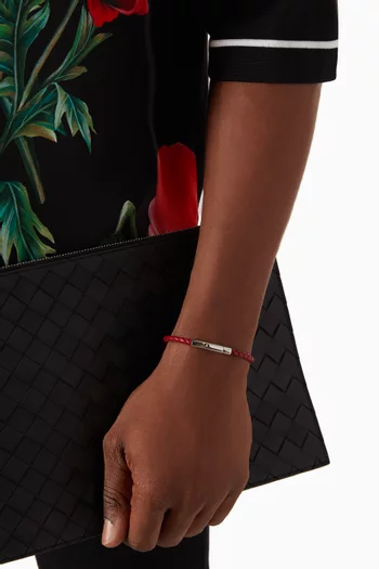 Matteo Bracelet in Woven Leather