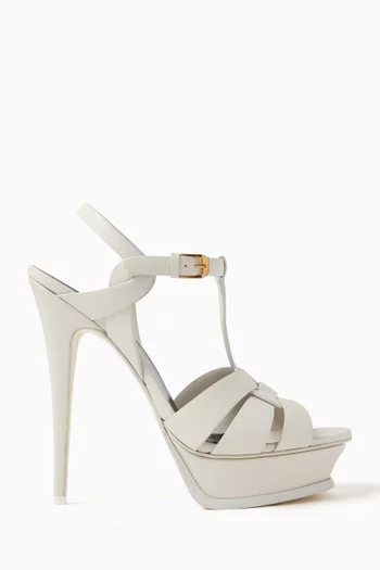 Tribute 105 Platform Sandals in Leather