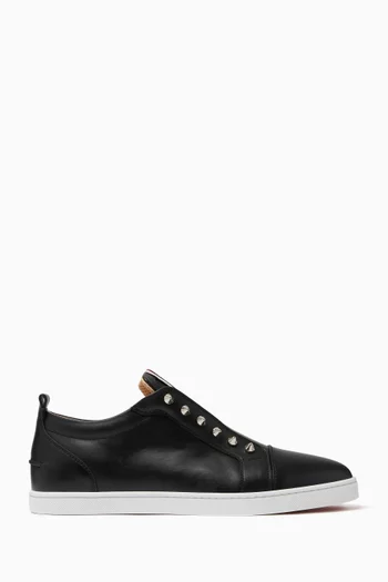 F.A.V. Fique A Vontade Slip-on Sneakers in Leather