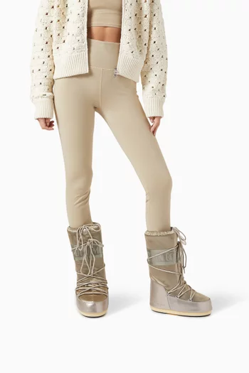 Icon Glance Snow Boots in Satin