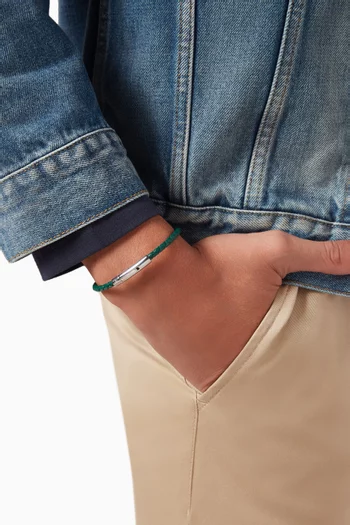 Matteo Bracelet in Woven Leather