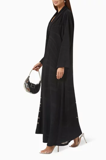 Zainah Self-striped Abaya