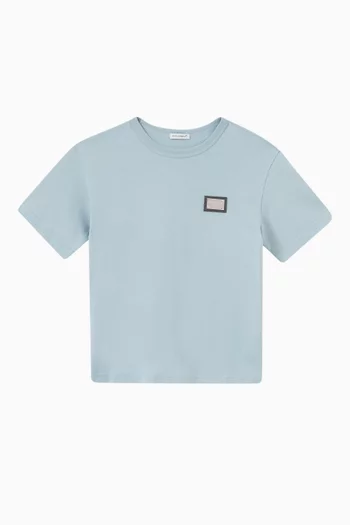 Logo Badge T-shirt in Cotton