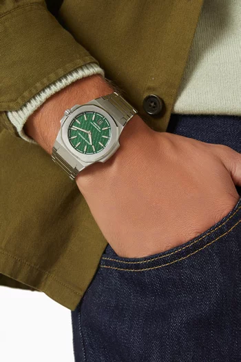 MT Ronda Stainless Steel Watch, 40.5mm