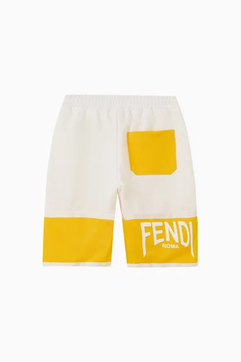 Logo Shorts in Cotton
