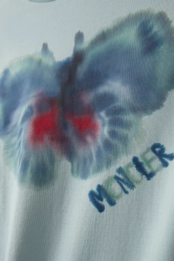 Graphic Logo Print T-Shirt in Cotton