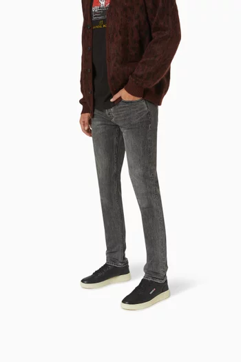 سنيكرز ميدالست أسفل الكاحل جلد